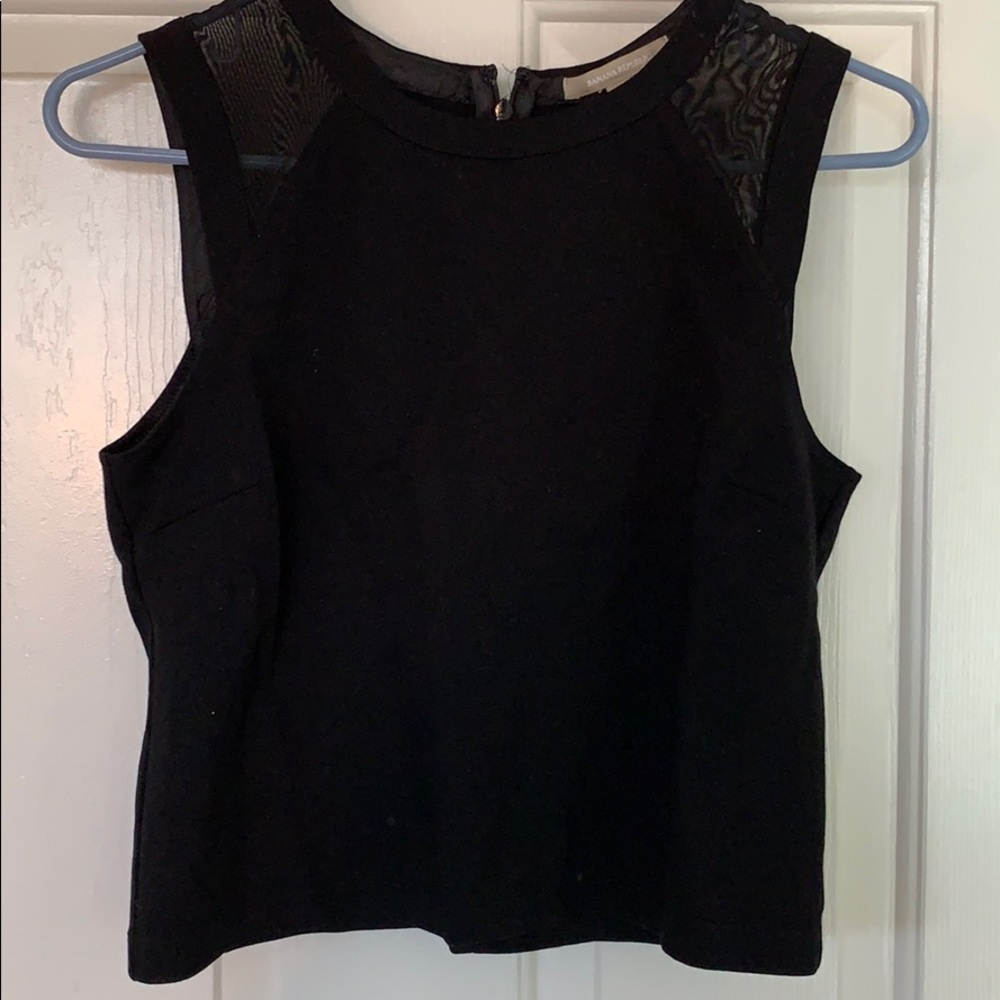 Banana Republic Women's Black Tank Top